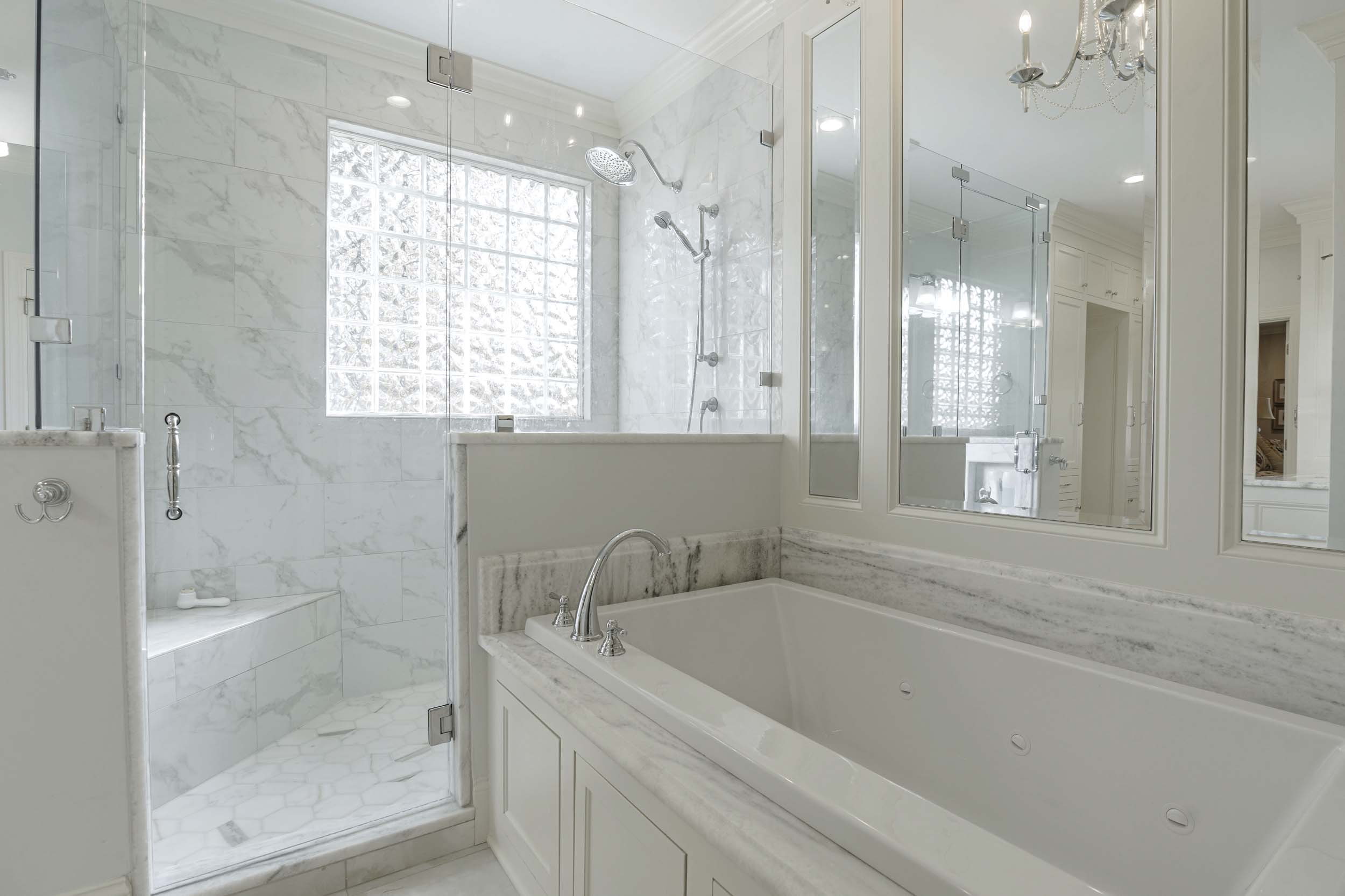 luxury master bathroom remodel|empty nester house plans|Phase One